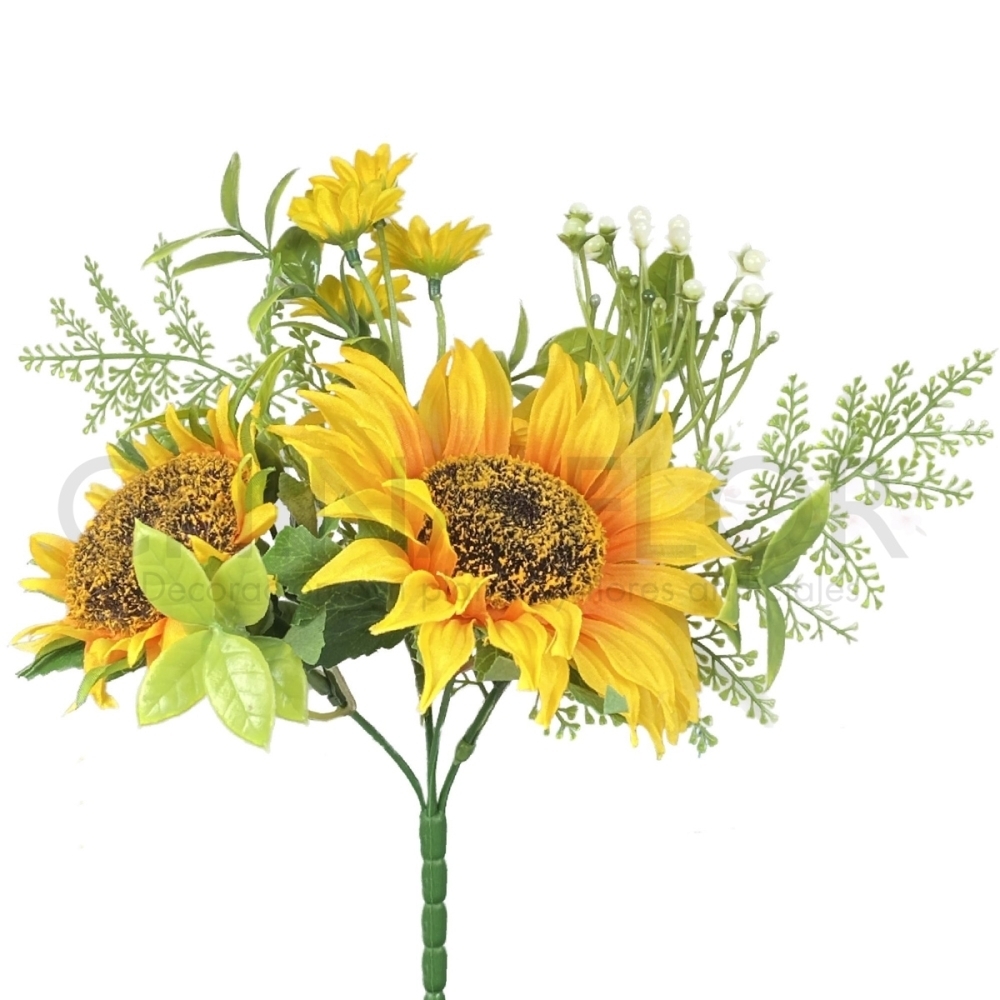 RAMOS MINIS GIRASOL 25CM