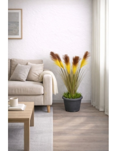 Pampa artificial amarillo 85CM