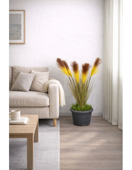 Pampa artificial amarillo 85CM
