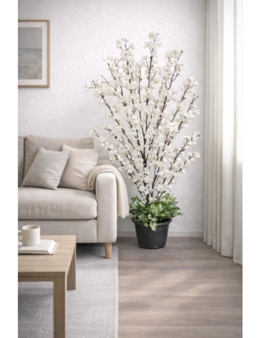 Cerezo artificial blanco  90CM