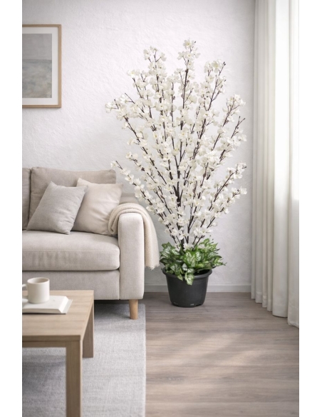 Cerezo artificial blanco  90CM