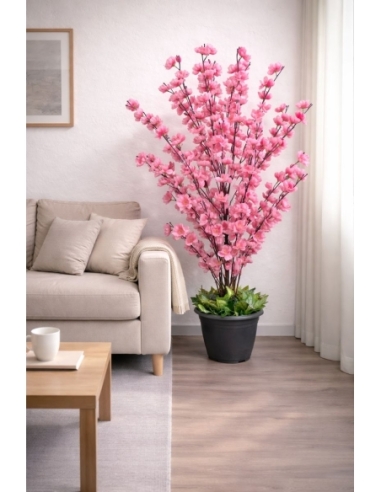 Cerezo artificial rosa  90CM