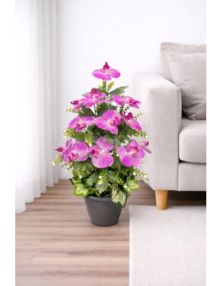 Phalaenopsis artificial lila 65CM