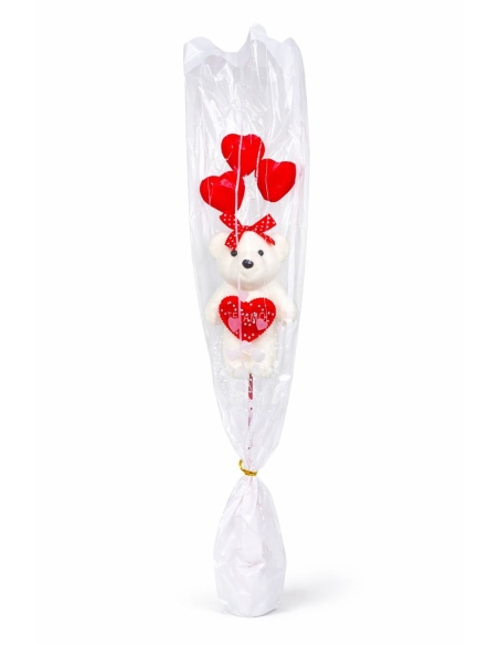 OSITO CON CORAZON ALT.40CM