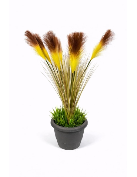 Pampa artificial amarillo 85CM
