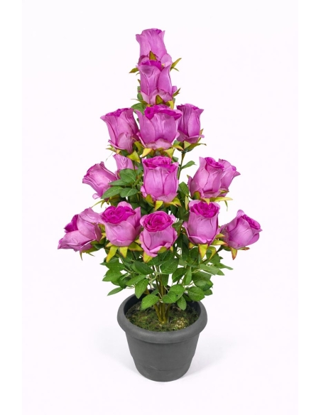 Rosa artificial lila  90CM
