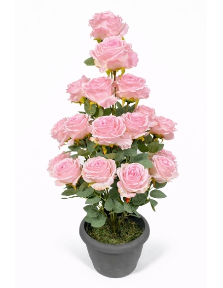 Rosa artificial rosa  90CM