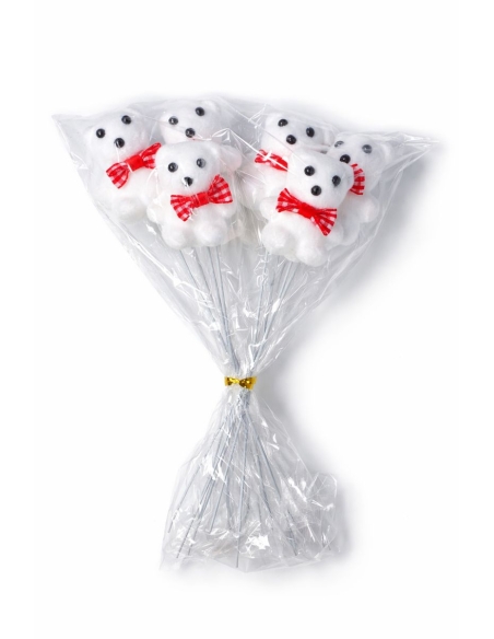 OSITO BLANCO 6PCS ALT.27CM