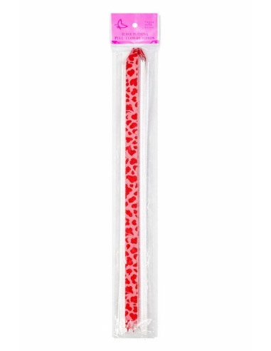 LAZO CORAZON ROJO 10PCS 30MM