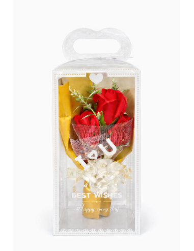 CAJA REGALO, FLOR 10*7*25CM