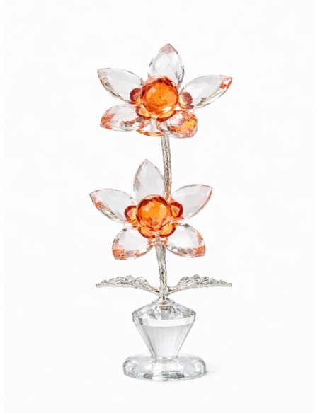 FLOR DE CRISTAL ALT.20CM