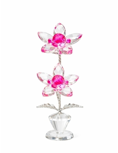 FLOR DE CRISTAL ALT.20CM