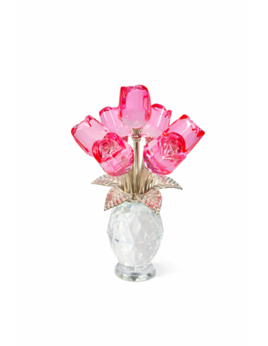 FLOR DE CRISTAL ALT.15CM