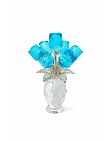 FLOR DE CRISTAL ALT.15CM