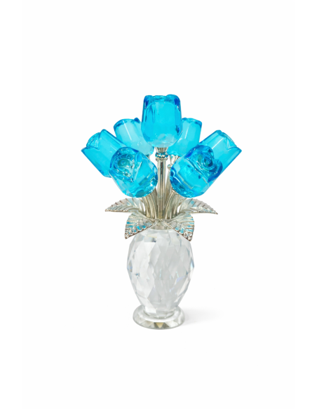 FLOR DE CRISTAL ALT.15CM