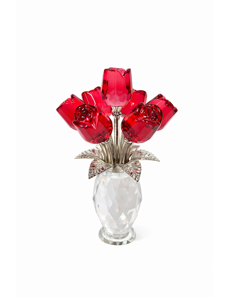 FLOR DE CRISTAL ALT.15CM