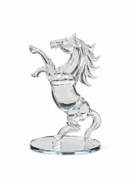CABALLO CRISTAL 19CM