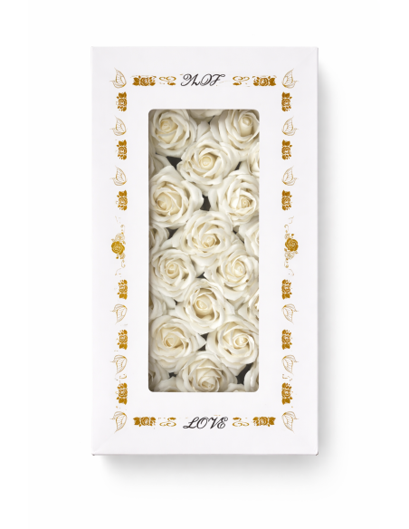 ROSA DE JABON 25PCS 6CM