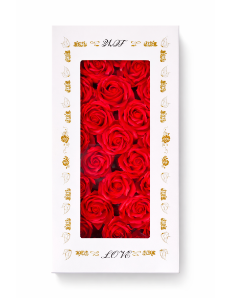 ROSA DE JABON 25PCS 6CM