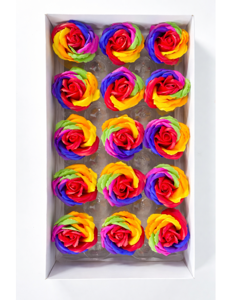 ROSA DE JABON 15PCS 6CM
