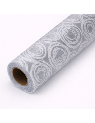 TELA ORGANZA ESTAMPADA PARA FLORISTERIA 48CM*4.5M