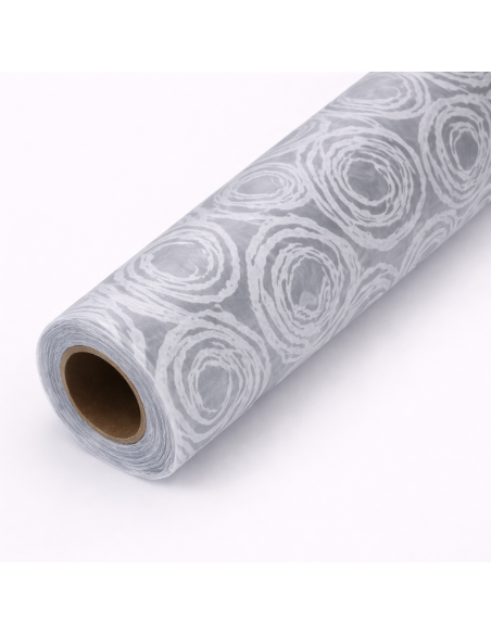 TELA ORGANZA ESTAMPADA PARA FLORISTERIA 48CM*4.5M