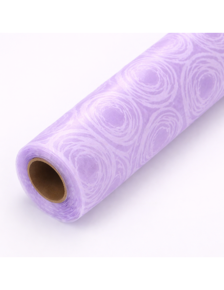 TELA ORGANZA ESTAMPADA PARA FLORISTERIA 48CM*4.5M