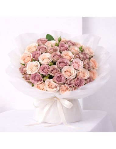 PAPEL FLORAL DE ALGODON SUAVE 45*58CM