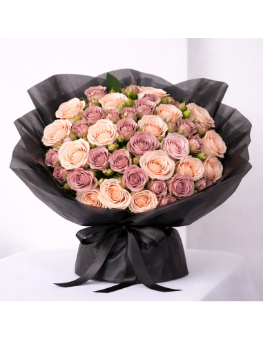 PAPEL FLORAL DE ALGODON SUAVE 45*58CM