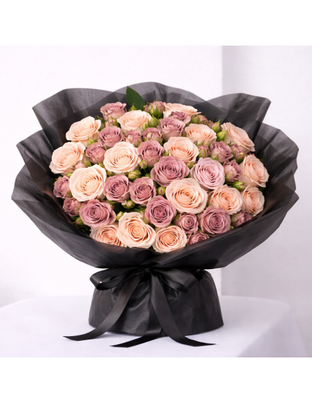 PAPEL FLORAL DE ALGODON SUAVE 45*58CM