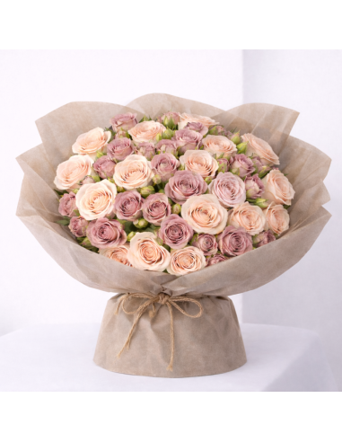 PAPEL FLORAL DE ALGODON SUAVE 45*58CM