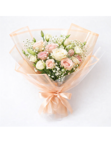 PAPEL PLASTICO TRANSLUCIDO PARA FLORES 20PCS 58*58CM