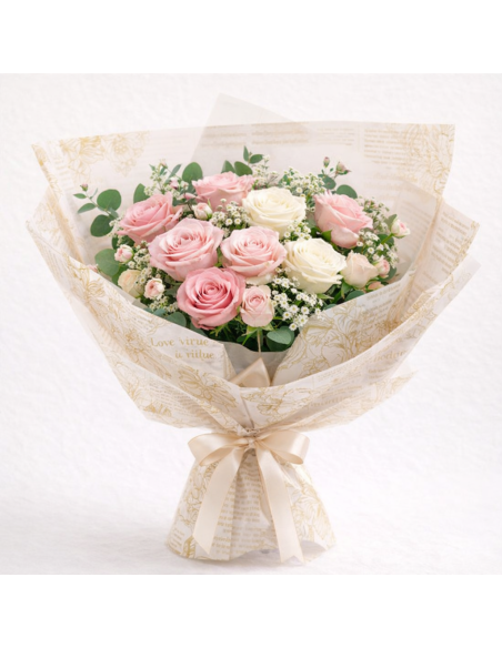 PAPEL PLASTICO TRANSLUCIDO PARA FLORES 20PCS 58*58CM