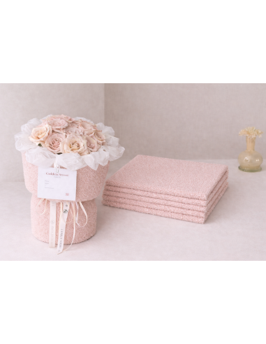 TELA AFELPADA ROSA 28*50CM
