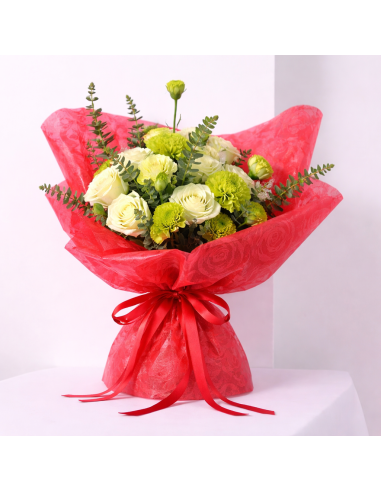 TELA ORGANZA ESTAMPADA PARA FLORISTERIA 48CM*4.5M