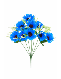 RAMO DE 9 MARGARITAS AZUL