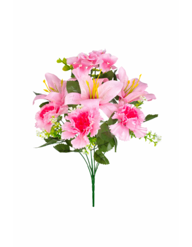 RAMO DE 7 FLORES MIXTO ROSA