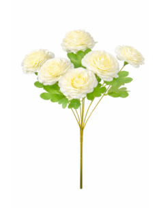 RAMO DE 7 CLAVEL BLANCA