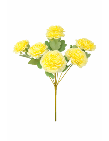 RAMO DE 7 CLAVEL AMARILLA