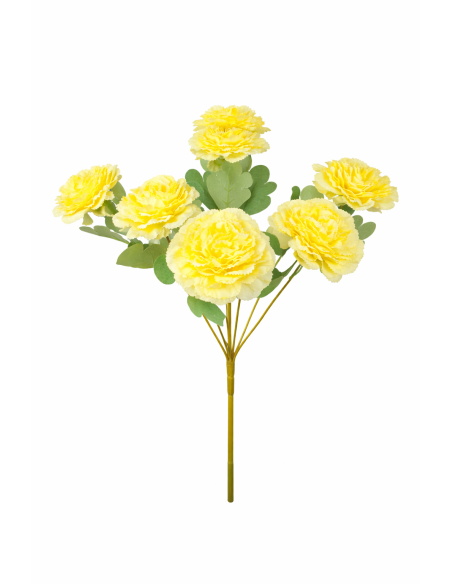 RAMO DE 7 CLAVEL AMARILLA