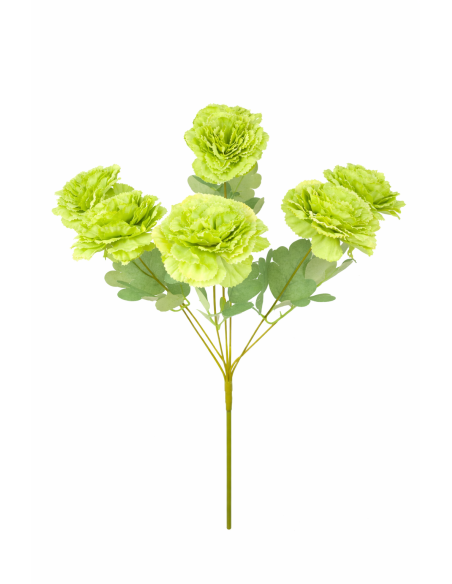 RAMO DE 7 CLAVEL VERDE
