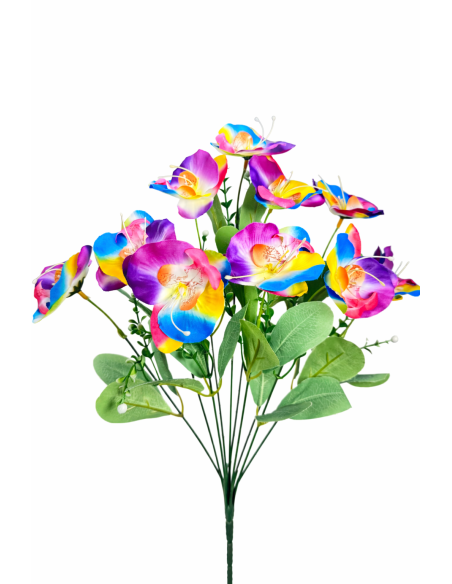 RAMO DE 10 ORQUIDEA COLOR