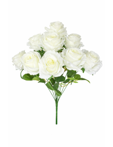 RAMO DE 9 ROSA BEIGE