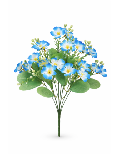 RAMO DE 9 VIOLETA AZUL