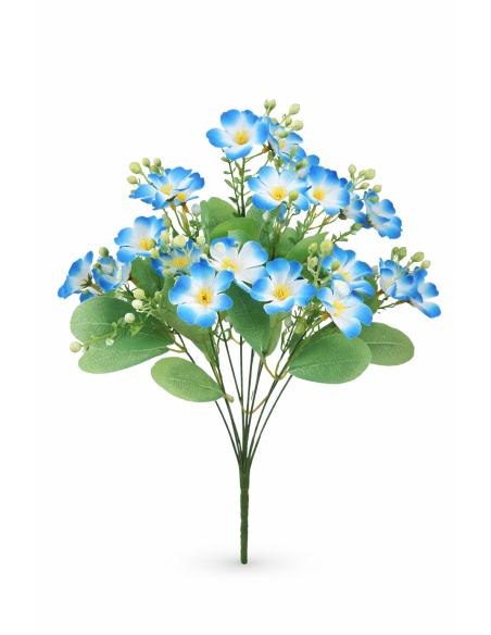 RAMO DE 9 VIOLETA AZUL