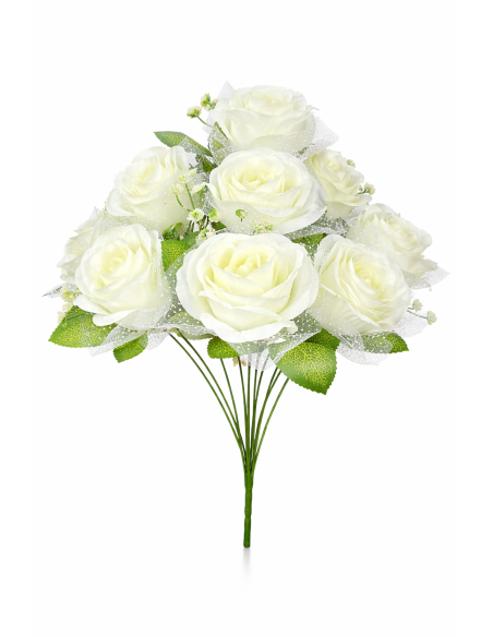 RAMO DE ROSA BEIGE