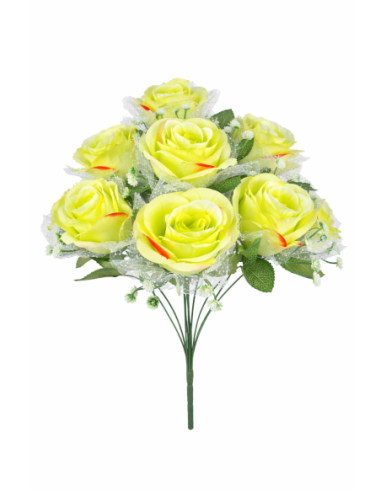 RAMO DE ROSA VERDE