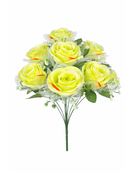 RAMO DE ROSA VERDE