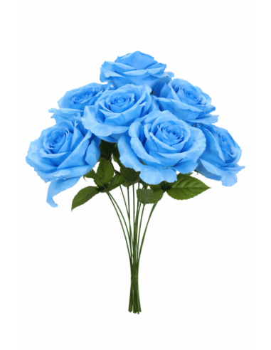 RAMO DE ROSA AZUL