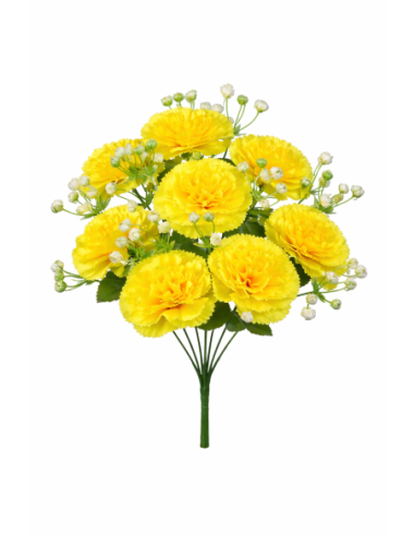 RAMO DE CLAVEL AMARILLO
